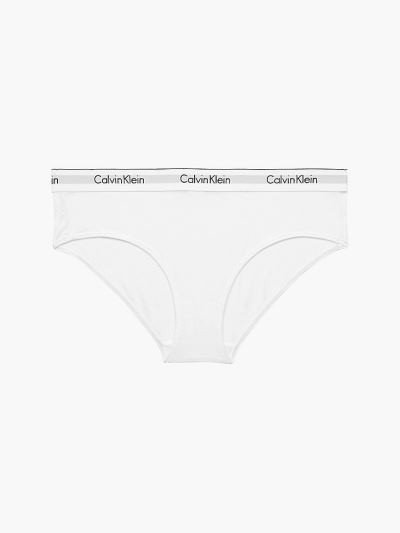 Calvin Klein Ruhák HU579517 | Calvin Klein Modern Cotton Plus Size Női Csípő Bugyi Fehér